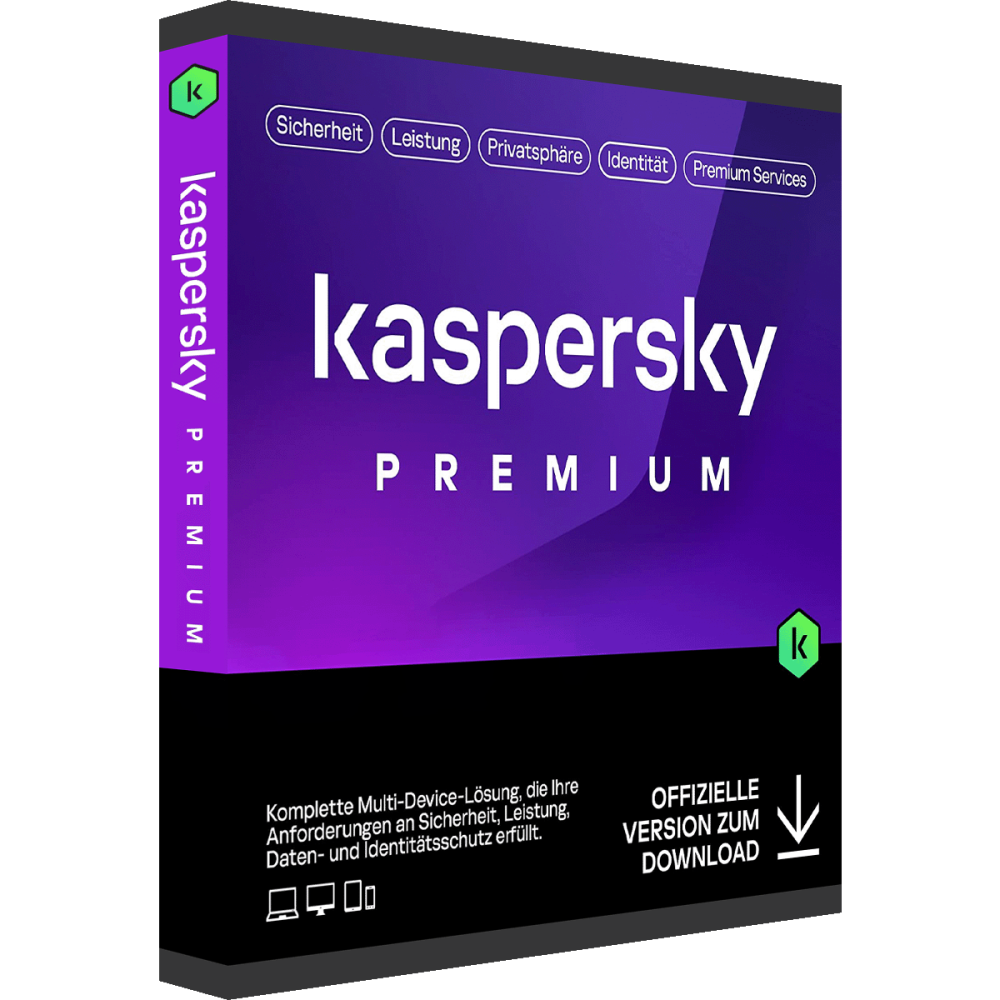 Kaspersky Premium 2025 | PC/Mac/Mobilgeräte