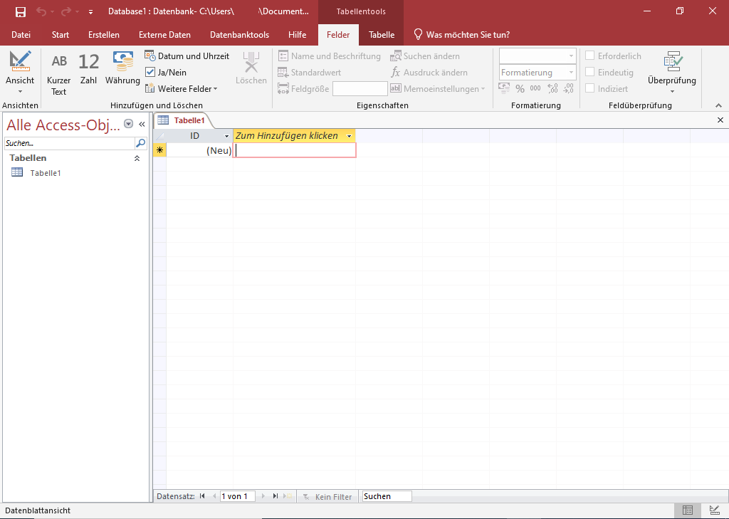 Microsoft Access 2016 | Windows