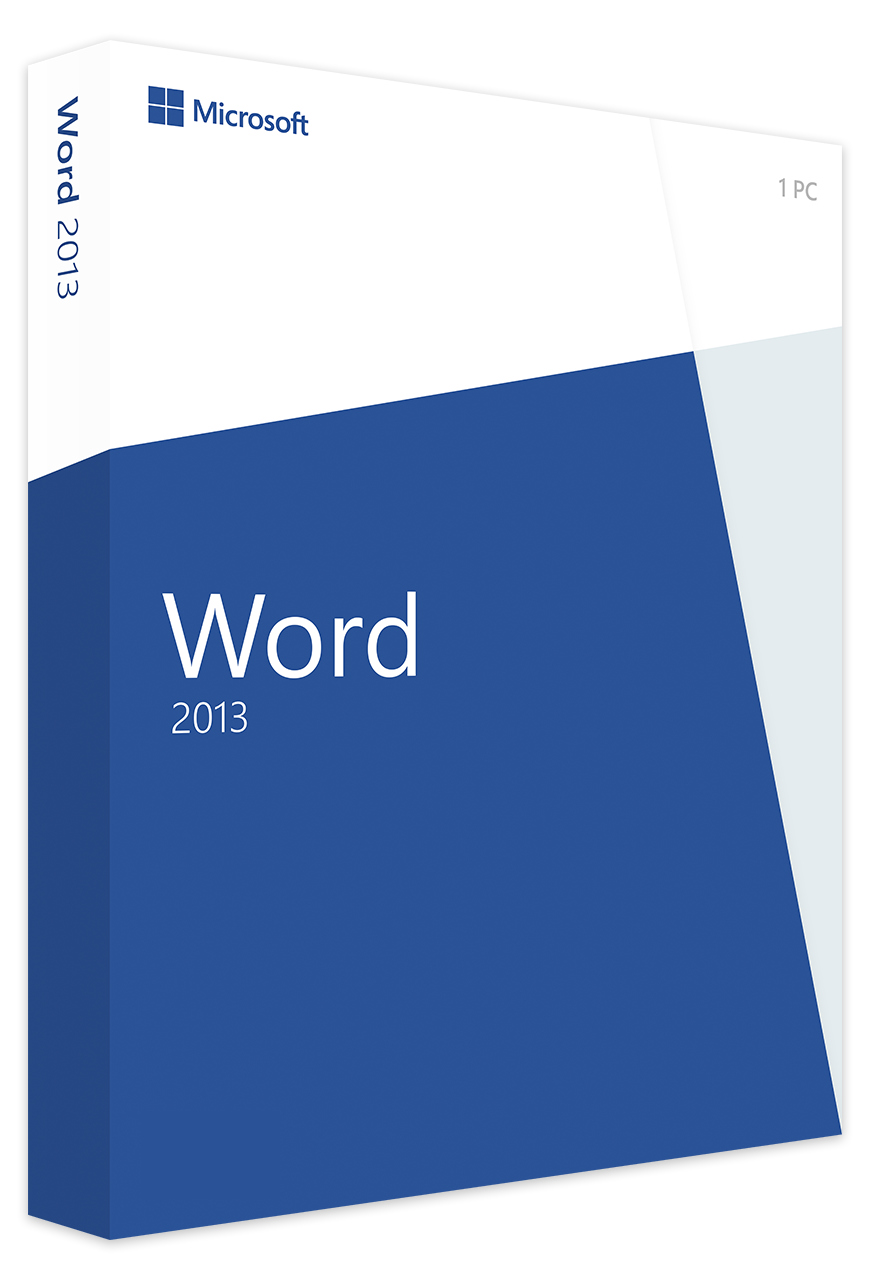 Microsoft Word 2013 Cover